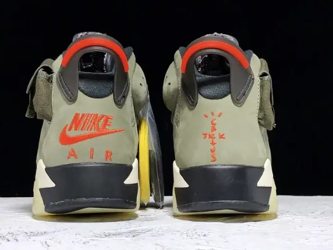 Rep Air Scott 6 x Travis Olive Medium CN1084-200 Jordan 0407